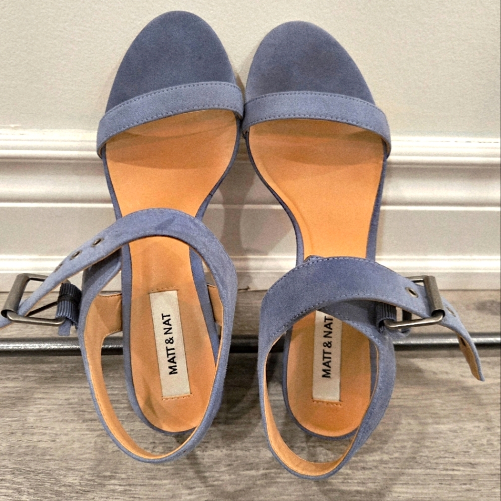 Matt & Nat Sky Blue Women's Sandals
